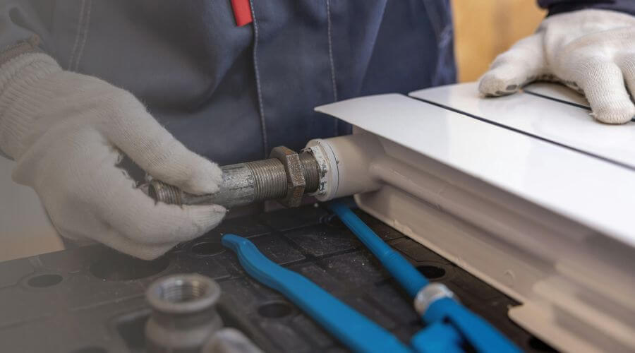 Professional water heater repair services in Leslie, MI